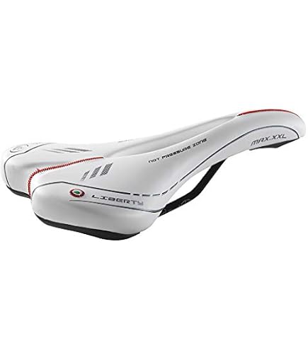 Selle De Vélo Montegrappa Original Italienne Fait Main Cuir Synthétique Max Liberty 1410 - Noir