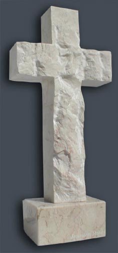Preisvergleich Produktbild Large Plain Cross by Holy Land Stone Company