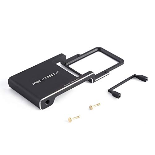 Preisvergleich Produktbild Luftfahrtaluminiumlegierung CNC Einteiliges Umformen Osmo Handy-Headset-Adapterzubehör FÜR GOPRO Hero 5 / 4 / 3 / 3