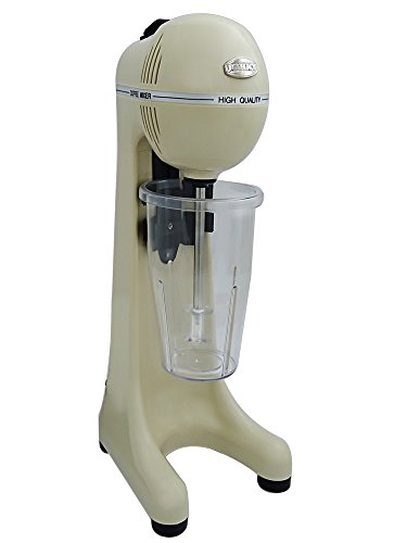 Johny AK/2-2TA-ECO-BE Automatischer Getränkemixer Frappé-Maker, Frapiera, 2 Geschwindigkeitsstufen, hergestellt in Griechenland, Beige