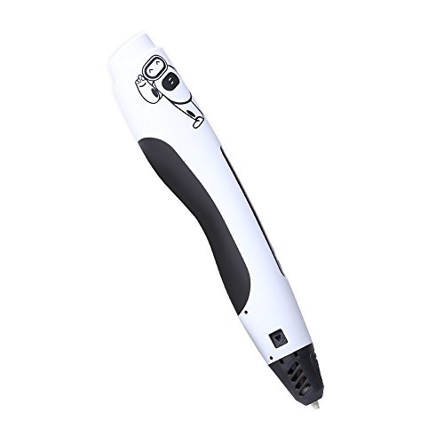 3D Druckstift MOHOO Intelligenter 3D Pen 3D Stift Pen Vierte Generation USB Und EU Adaptor transparent für Freihand 3D Zeichnungen Geschenk für Kind