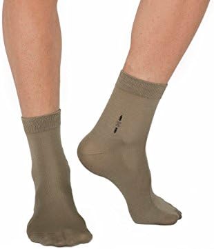 Luxury Silk Socks Various Colours, Beige &amp; Khaki, 7-9UK