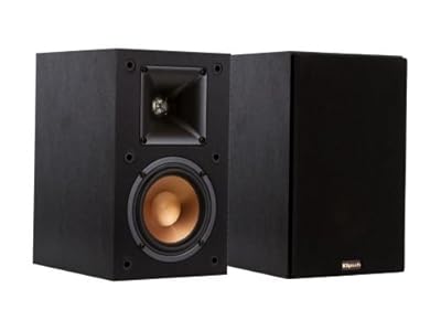 Klipsch R-14M 50W Black loudspeaker - loudspeakers (Universal, 5-way, Floor, Tabletop/bookshelf, 2.54 cm (1"), 10.2 cm (4"), 2.54 cm) al miglior prezzo - Polaris Audio Hi Fi