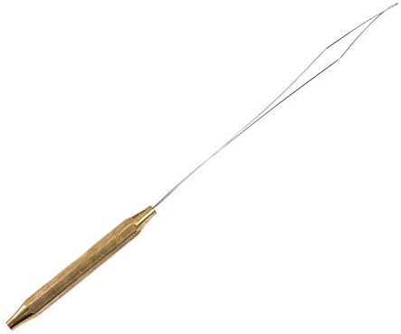 Maxatch Fly Tying Tools, Whip Finisher/Bobbins/Hackle Plier/Needle/Threader (Bobbin Threader (FBBT))