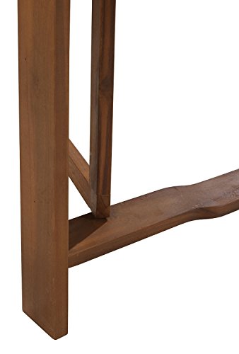 Gartentisch Klapptisch Esstisch FIORE 11 | BxHxT 60x74x120 cm | Braun | Akazienholz | Klappbar - 7