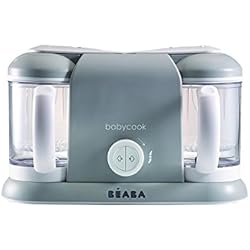 BÉABA Mixeur-Cuiseur Babycook Plus, Gris
