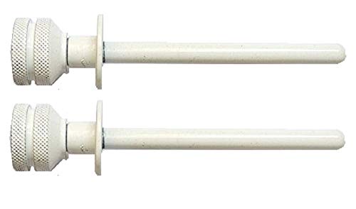 Pasador seguro corredera/persiana blanco 2uds