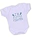 1 I'm a Little Fighter Premature Baby Clothes Bodysuit Vest 3-7lb BLUE P2