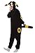 Produktbild Casa Pyjamas Tieroutfit Schlafanzug Tier Onesies Sleepsuit mit Kapuze Erwachsene Unisex Overall Halloween Kostüm (Large, Gelb Umbreon)