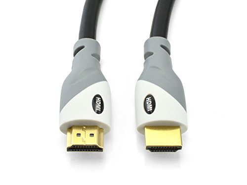 Tech’Import® – HDMI Kabel 1.4 flexibel – 7,5M – HDMI 2.0 kompatibel – Ultra HD 2160p (4K) / Full HD 1080p – Hohe leistung mit 3D, Ethernet und Audio Return Channel (ARC) – Flexibel und Mehrfach Schirmung. - 3