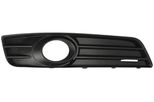 REPIAUTO Grille de pare-choc avant droite fermée avec trou pour anti-brouillard compatible avec Audi A3 et A3 Sportback 2008-2012