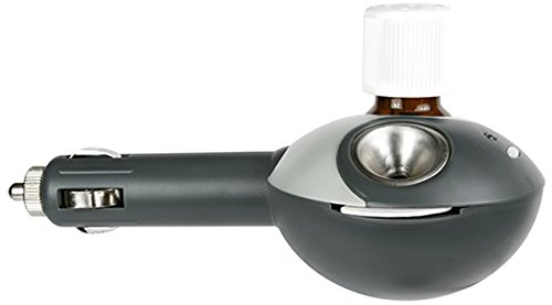 Aroflora - 932 - Kemlia V2 Diffusor ätherischer Öle für Zigarettenanzünder. Farbe: grau