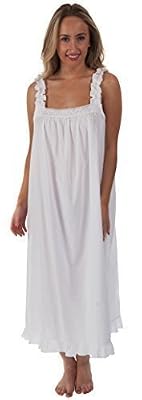 Inconnu pourThe 1 for U 100% Coton Sans Manche robe de nuit 7 tailles - Babies - Blanc, Femme, M