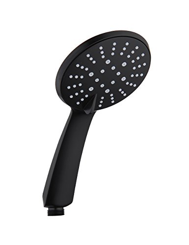 Aquatimez Ultra dünnes Badezimmer 3 Funktion Handbrause(schwarz) - 2