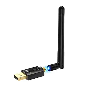 Wifi Adapter 600Mbps EDUP Wireless Usb Adapter ac600 2.4GHz/5.8GHz Dual Band Usb Adapter 2dBi External Antennas