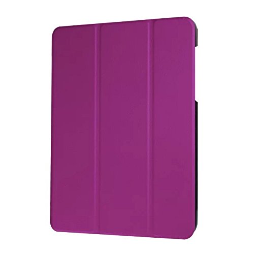 TIODIO® Für Acer one 10 B3-A20 Hülle Case-Ultra Dünn Tri-Fold Smart-Muschel PU Leder Ultra Schlank Superleicht St?nder Smart Shell Cover Schutzhülle Etui Tasche, Displayschutzfolie und Stylus enthalten, Blau - 5