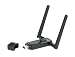 Produktbild J5CREATE JUE302 WiFi USB Adapter Dual Band WiFi Netzwerkkarte 2.4 GHz oder 5 GHz WPS button 2 extern