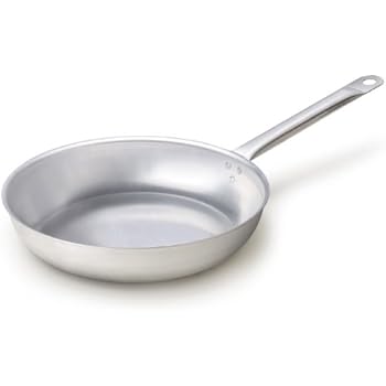 Padella Alta Agnelli 40 Cm In Alluminio Da 5 Mm - Per Cottura Al Salto, Adatta A Gas, Elettrico E Vetroceramica