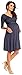 Zeta Ville Women's Pregnancy Maternity Summer Cocktail Jersey Skater Dress 282c