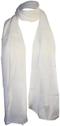 Posh GearWomen silk scarf Chiffon Scialle 100% pure silk