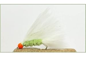 TROUTFLIES UK LURES Hothead Flies, 6 x Cats Whisker Hotheads. size 10,For Fly Fishing Trout Fly