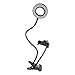 Produktbild JullyeleDEgant 2-in-1 Handy-Halter mit LED Selfie Ring Licht für Live-Stream Telefon Clip Halter Einstellbare Schreibtischlampe Make-up Licht