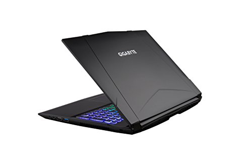 Gigabyte SABRE15K-CF1 - 15 6-Inch LED LCD Gaming Laptop -  Black   Intel i7-7700HQ 2 8 GHz Processor  8 GB RAM  128GB SDD  1TB HDD  NVIDIA GeForce GTX