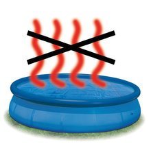 Miganeo® 549 cm Premium Solarplane schwarz/blau rund Poolheizung für pool - 7