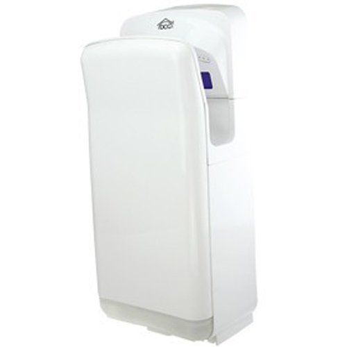 DCG HT//1032 ASCIUGAMANI ELETTRICO AD ARIA DA PARETE ASCIUGA MANI 1900W DOPPIO GETTO D'ARIA IGIENICO MODERNO E SUPER EFFICIENTE - IDEALE PER ALBERGHI RISTORANTI BAR LOCALI COMMERCIALI AREE DI SERVIZIO UFFICI SCUOLE E APPARTAMENTI