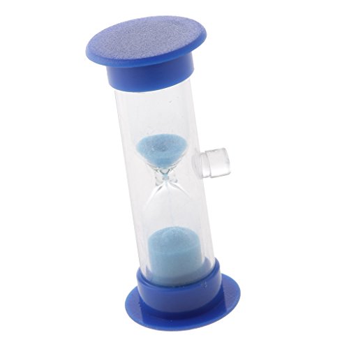 Saugnapf Sanduhr 3 Min Zahnputzuhr Eier Uhr Kochen Uhr Zähne putzen Minuten – Blau - 7