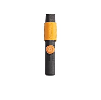 Fiskars Adaptateur universel pour une utilisation des manches Fiskars QuikFit avec les têtes d'outils d'autres fabricants, Longueur: 17 cm, Plastique renforcé de fibre de verre, Noir/Orange, QuikFit, 1000617