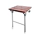 Produktbild JH Faltender Duschhocker, Badstuhl Wandmontage Massivholzplatte + Edelstahlhalterung Lackierprozess Komfortable Rutschfeste Schwangere Frauen Die älteren Kastanienfarbe 380 * 338cm, 300 * 258cm