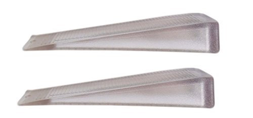 BURGWÄCHTER Türkeil Türstopper TKL Mech 2010 T, Plastic, Transparent, 10cm (4er Pack) - 2