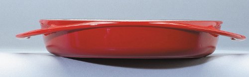 Le Creuset Gusseisen Tatin-Backform 28 cm, kirschrot - 2