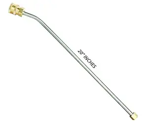 JPT Pressure Washer Spray Wand/Extension 30 Degree Bend Rod, 20