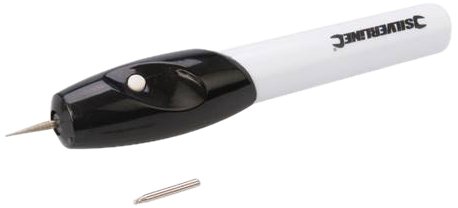 Silverline 483665 Batteriebetriebener Gravierstift 185 mm