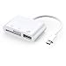 Produktbild Lcme USB C Speicherkartenleser, 3 in 1 SD TF Micro SD CF Kartenleser, Typ C OTG Speicherkartenadapter für MacBook, MacBook Pro/Air, Ipad Pro Android Smartphones