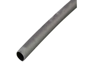 MDD Tube Thermorétractable, Rond Diamètre 30 Mm / 35 Mm / 40 Mm / 50 Mm / 60 Mm / 70 Mm / 80 Mm / 90 Mm Longueur 1M Gaine Thermorétractable Tube Rétractable Noir Wire Wrap (Color : 80mm)