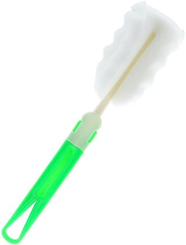 Gaddrt Bottle Cleaning Brush Water Bottle Brush Cleaner Glass Sponge Bottle Cleaning Tool (green)