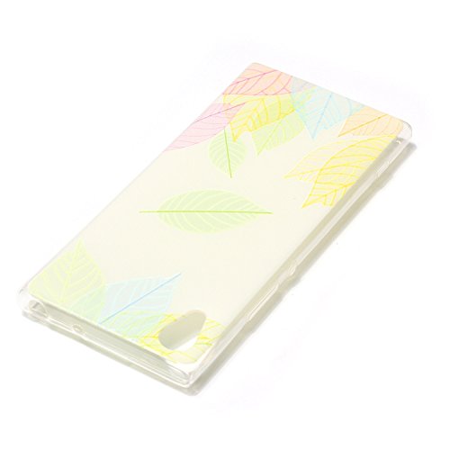 Sony Xperia XA1 Hülle [Kratzfeste, Scratch-Resistant], Cozy Hut [Liquid Crystal] Ultra Dünn [Crystal Clear] Sehr Leicht / Perfekte Passform / Durchsichtiges Soft-Case Schutzhülle für Sony Xperia XA1 – Baumblatt - 2