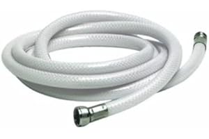 CG94 Manguera de ducha de PVC blanco 2,5 m barco inflable caravana