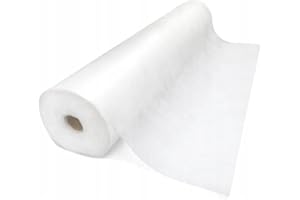 SOFTMARKT Skyvov Vlies Auflage Rolle 60cm x 50 Meter, 500 Blätter, Weiß, Rechteckig, Hygiene-Papier-Rolle, als Schutz für Kosmetikliegen, Massageliegen, Untersuchungsliegen, OP-Tische, Laborarbeitsplatten