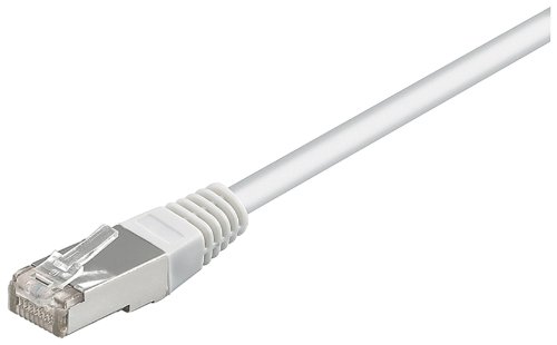 Goobay CAT5e FTP Netzwerkkabel (2x RJ45, 3m) weiß
