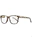 Produktbild Caripe Herren Damen Retro Nerd Vintage Lesebrille Lesehilfe + Brillen-Etui- M33 (+ 1,0 - Hornstyle matt)