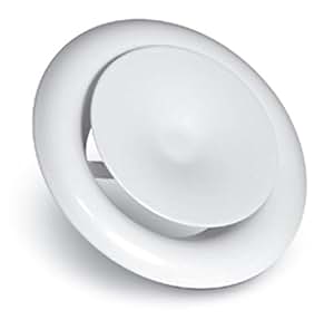 Zuluftventil, Tellerventil - Decken- und Wandmontage; KN Serie