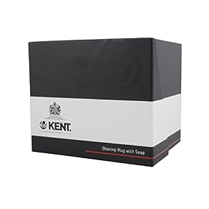 Kent Porcelain Shaving Mug and Soap Black - Image 4
