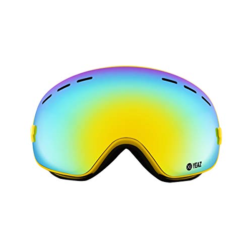 Preisvergleich Produktbild YEAZ Summit Ski- Snowboardbrille mit Rahmen gelb