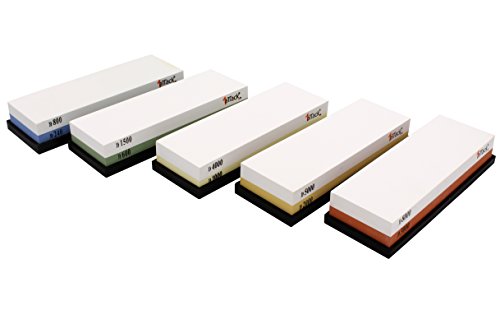 Schleifstein 600 – 1500 Körnung Wasserstein Abziehstein Wetzstein 180 x 60 x 27 mm - 7