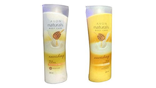 Avon Milk and Honey Shower Gel with Lotion - Set of 2 RS.237.00
