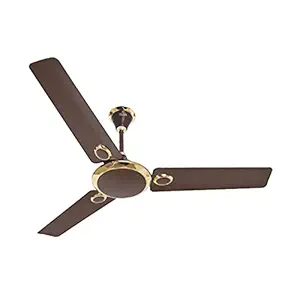 Polycab India Crystal Purocoat High Speed Premium Ceiling Fan 1200mm (Pearl Brown)